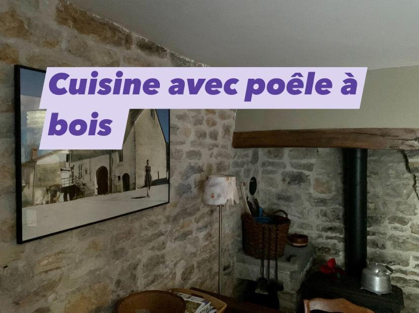 Gite Chambre De La Tante Camille - Les Filles Tresy Passenans Exterior foto