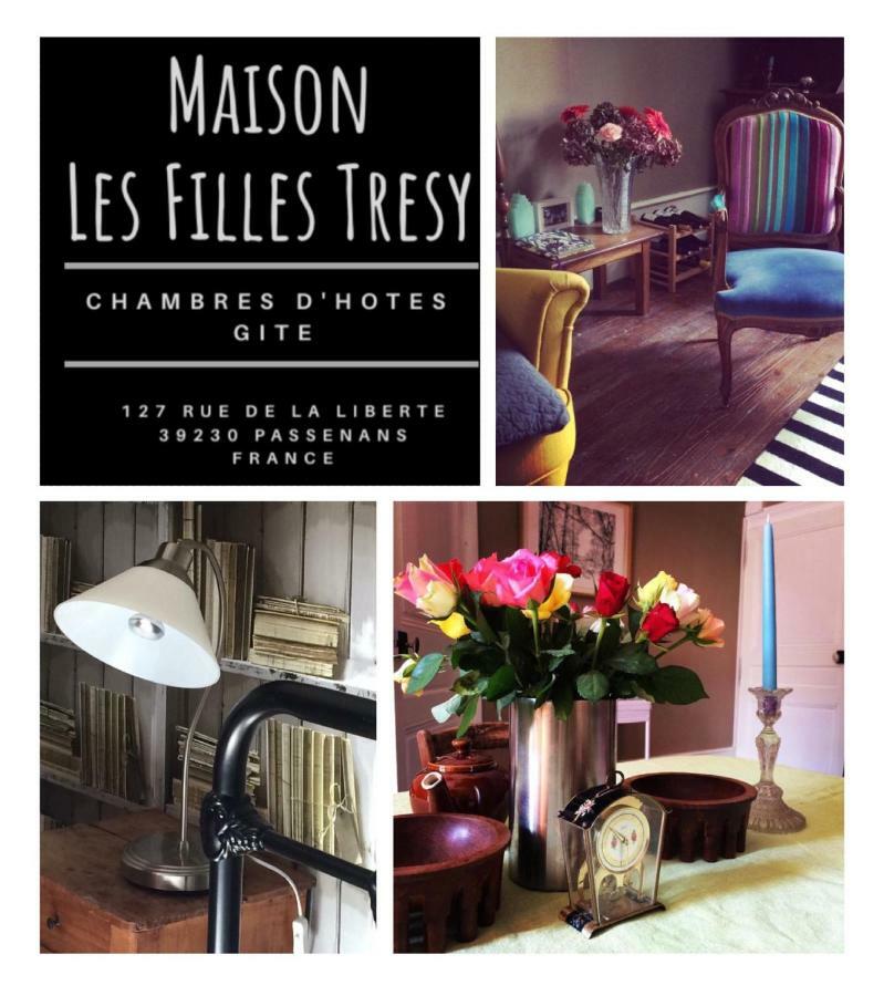 Gite Chambre De La Tante Camille - Les Filles Tresy Passenans Exterior foto